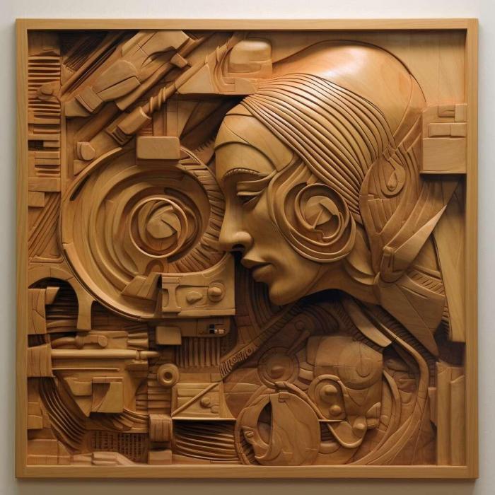 نموذج ثلاثي الأبعاد لآلة CNC 3D Art 